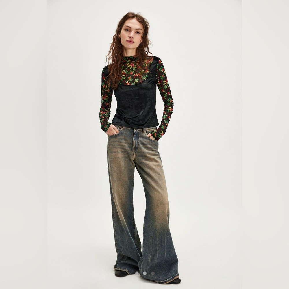 Free People Holly Layering Twosie Size XL #61 - Picture 8 of 8